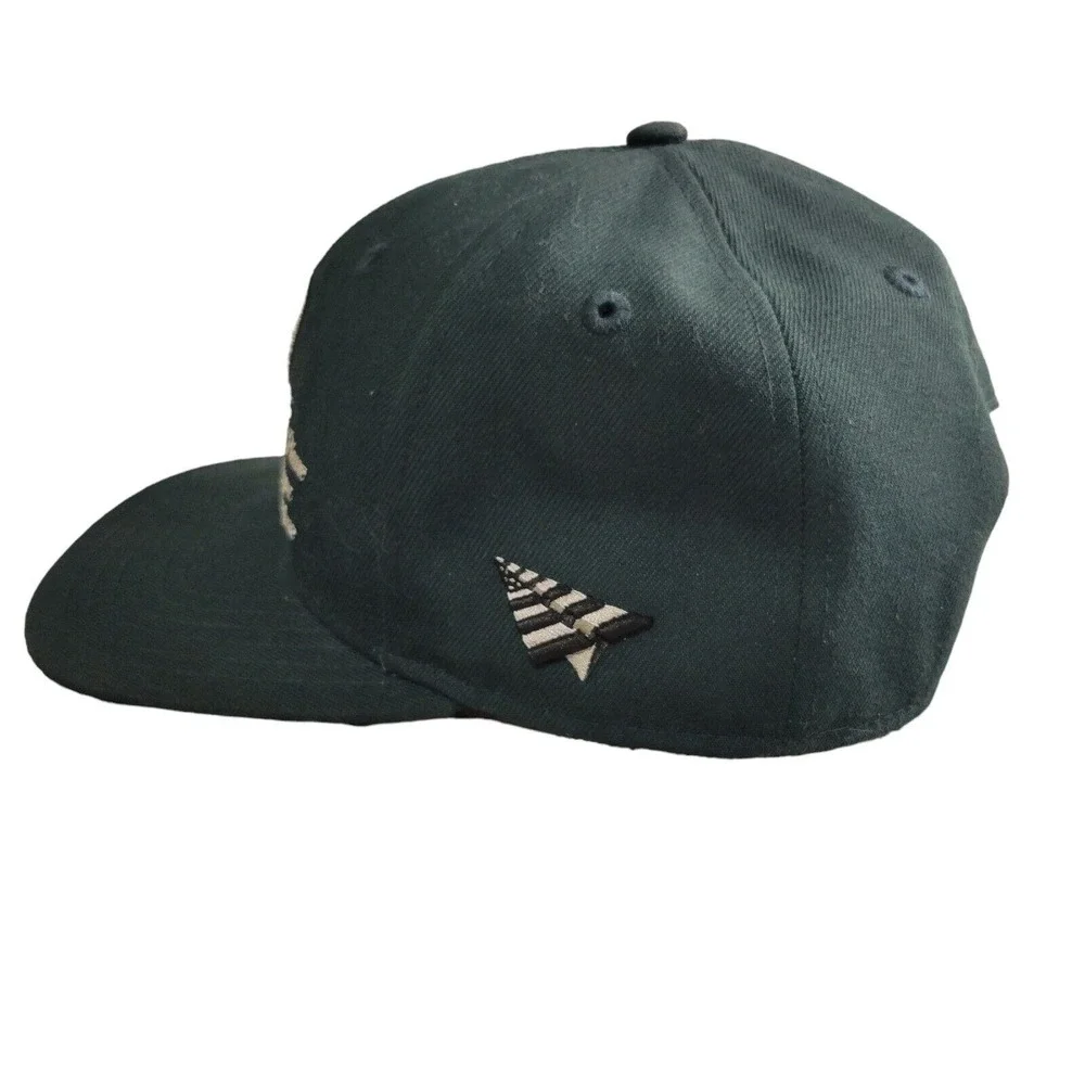 Paper‎ Planes Mantra Retro Slogan Green Mens Snapback Hat